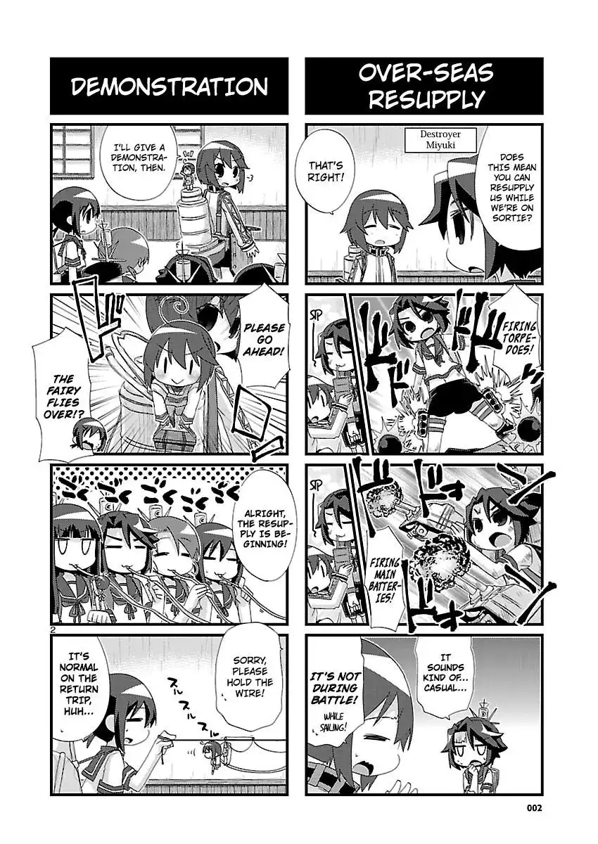 Kantai Collection - Kankore - 4-koma Comic - Fubuki, Ganbarimasu! Chapter 103 2